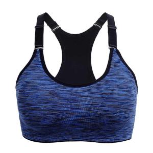 HOLA Women Sports BraAdjustable Spaghetti Strap Padded Top For Fitness Running Gym AthleticSeamless Yoga Sports Bra Top