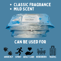 Heart Baby 1/3 PACKS BABY ANNE BODY WIPES EXTRA LARGE PACK BY 54 SHEETS CLASSIC FRAGRANCE. 