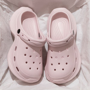 Free Shipping DIY WomenS Summer New Thick-Soled EVA Non-Slip Clogs For Petite Women Height-Increasing Outdoor Slip-On Sandals