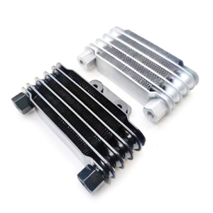 Universal Motorcycle Oil Coolers High Efficiency Metal Oil Coolers Cooling System Oil Coolers for 125CC to 250CC Bikes