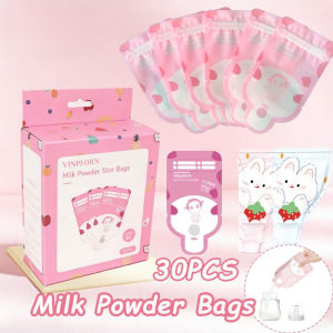 30PCS Milk Powder Storage Bag Portable Disposable Baby Formula Bags Milk Storage Container for Baby