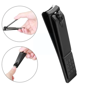 ALAT PEMOTONG KUKU GUNTING KUKU BESAR GUNTING PEMOTONG KUKU KAKI DAN TANGAN GUNTING KUKU HITAM 8CM