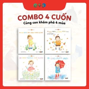 Combo Ehon Nhật Bản: Khám Phá Bốn Mùa (0 Đến 3 Tuổi) - 4 Cuốn