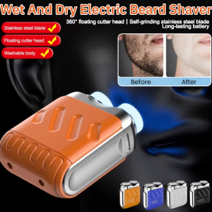 Mini Electric Shaver Cannon Suspended Magnetic Blade Razor Wet And Dry Beard Shaver 电动剃须刀