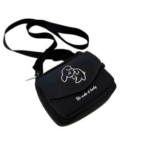 Tas Selempang Dog Slingbang Mini Tas Slempang Wanita Kanvas