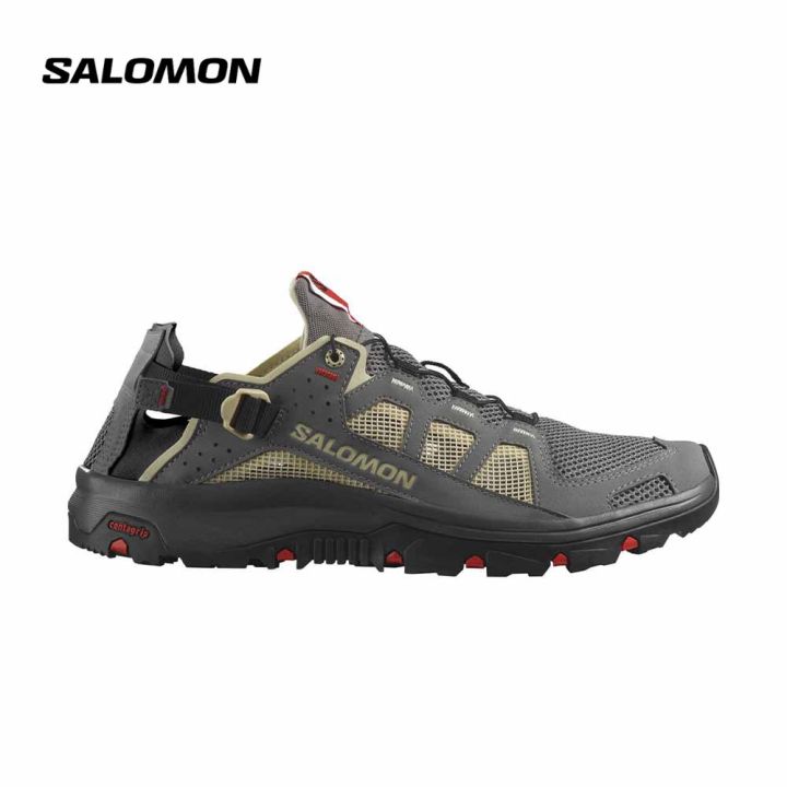 SALOMON TECHAMPHIBIAN Men Outdoor Shoes in Pewter Hiking Shoes