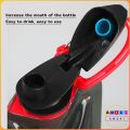Amoki 700ml Travel Collapsible Folding Drink Water Bottle Sports Kettle Flexible Foldable Drink Water Bag. 