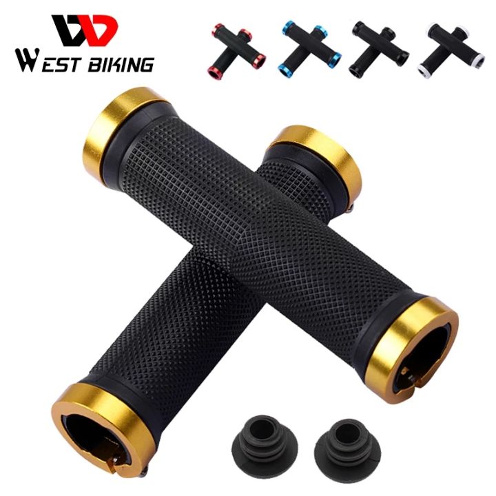 WEST BIKING Bicycle Handlebar Grips Non-slip MTB BMX Bike