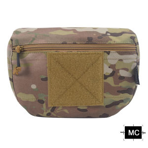 SINAIRSOFT Tactical Vest / Chest Hanging Expansion Lower Abdomen Bag FC Large Sub-bag Multi-functional Storage Bag