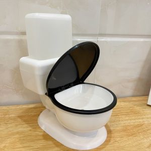 OUTOPEN Toilet Shape Pet Water Dispenser 650 ML Detachable Pet Food Bowl Dog Waterer Simulation Closestool Water Fountain For Cats Dogs