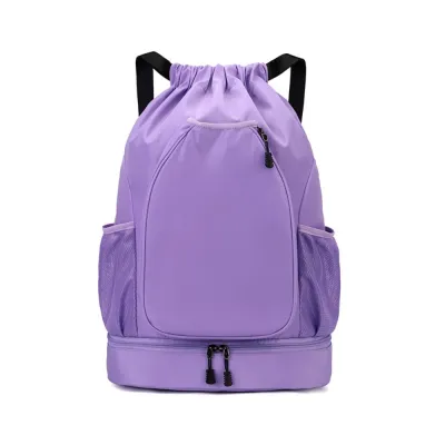 NUBE Large Capacity Badminton Racket Backpack Waterproof Multifunctional Pickleball Racket Bag with Shoes Pocket Gym Fitness Pack