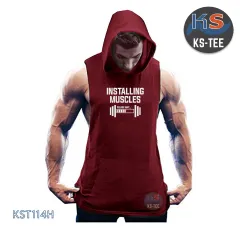 Sleeveless on sale superman hoodie