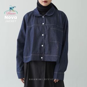 Ghanimi - Nova Jacket / Jacket Wanita / Atasan Wanita Kekinian / Jacket Casual Formal