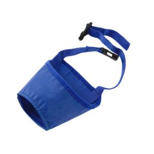 Soft Anti Bite Dogs Muzzles Adjustable Polyester Dogs Mouth Cover Dog Stop Barking  Breathable Dog Mouth  Walking