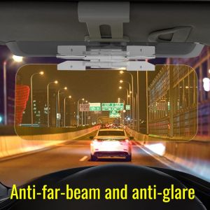 Night Vision Driving Glasses for Cars AntiGlare Sun Visor for Day and Night Use HD Mirror for Safe Driving