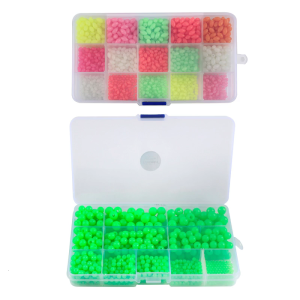 Nhiều kích cỡ cú đấm Baits rigging Hạt Móc câu cá nước mặn hạt câu cá cho Baits Rig Glow trứng hạt