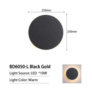 Modern Wall Light With Touch Switch LED Wall Lamp Indoor Lighting For Bedroom Living Room Home Decoration Round Wall Sconces