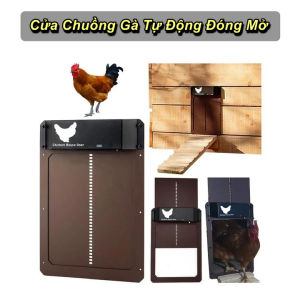 Cửa Chuồng Gà Tự Smart Cooker Động Đóng Mở Automatic Chicken Coop Door Version 2.0