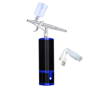 Portable Handheld Cordless Airbrush Kit with Compressor pen Set Rechargeable Air Brush Art Nail Model Painting Tattoo Tool