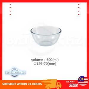 BATHKITCHZ Glass Bowl Thickened Salad Bowl Mixing Dough Bowl Cake Baking Bakeware Heat-resistance Noodle Bowls