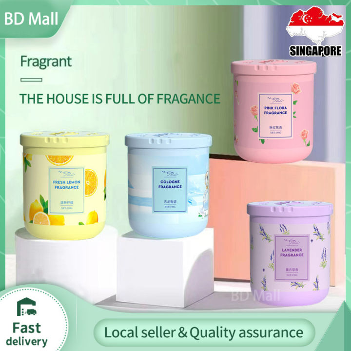 Natural Gel Air Freshener Fragrance Long Lasting Fragrance Cars Room Bathroom Air Freshener Scented Perfume For House Room Car Toilet Office