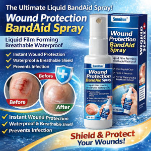 Jmy Waterproof Liquid Bandage Spray Fast Healing Invisible Protection Antiseptic First Aid Solution Cuts Scrapes Wounds
