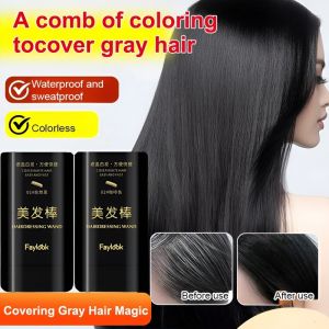 Gray Hair Hairdressing Stick One Splash Cover Gray Hair Long Lasting Hairdressing Stick