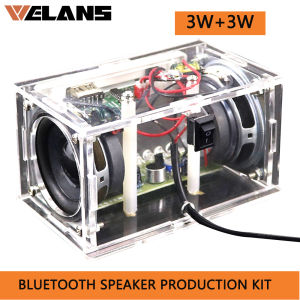 【Original】DIY Bluetooth Speaker Production and Assembly Electronic Welding Kit 3w+3w Teaching Practice DIY Electronic Kit Component