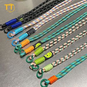 Tri-Town Colorful Phone Lanyard Anti-lost Long Phone Lanyard Universal Adjustable Charm Phone Neck Keychain