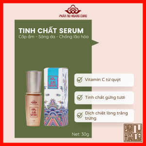 Tinh Chất Serum Phấn Nụ Hoàng Cung Phục hồi làn da Serum Dưỡng Sáng Trẻ Hóa Chống Lão Hóa Tái Tạo Da Mờ Sạm Thâm Nám Dung Tích 30ml