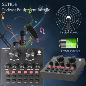 ORI TaffSTUDIO V8S Soundcard Bluetooth Live Streaming Audio USB External Broadcast Mic