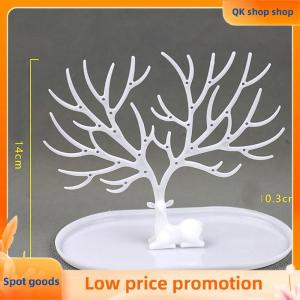 ✨QK shop✨ Little Deer Earrings Necklace Ring Pendant Bracelet Jewelry Display Stand Tray Tree Storage Racks Organizer Holder