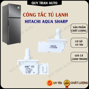 Công tắc cánh 3 chân cài cho tủ lạnh HITACHI AQUA SHARP - Quý Trần Auto