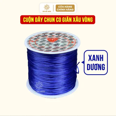 Dây co giãn xâu vòng tay loại mảnh chuyên dùng cho vòng trầm hương đá phong thủy Sơn Mộc Hương