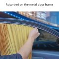 [24 hours delivery]Magnetic UV Protection Car Sun Shade Window Curtain Car Side Window Sunshade Curtain Privacy Protection Car Curtain fits all cars. 