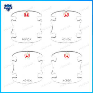 4 Chiếc/Bộ Tay Nắm Cửa Ô Tô Vỏ Bảo Vệ Bát Trong Chống Trầy Xước Miếng Dán Cho Honda