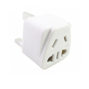 Bộ chuyển đổi du lịch Điện Anh (loại G) Bộ chuyển đổi sạc du lịch phích cắm chuẩn US/EU/AU/China 13A 250V sang Singapore Malaysia Hongkong