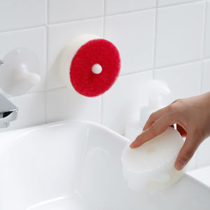 Japan Marna Poco Kitchen Sponge with Suction Hook Free 1 Refill Sponge