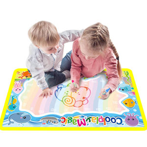 Magic Water Drawing Mat & 2 Pens Doodle Board Coloring Painting Educational Toys Arts and Craft for kids Children