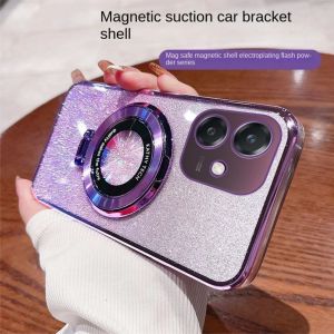 Case Oppo A3x A5i A5 A3 Pro 4G 5G Glitter Ring Magsafe Holder Premium
