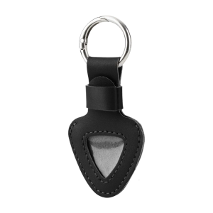 Guitar Pick Container Guitar Accessory Tool Pocket with Keychain Guitar Pick Holder Guitar Pick Pouches PU Texture