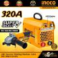 INGCO / WADFOW 315A/320A Inverter Welding Machine ING-MMA3152P Free INGCO Angle Grinder 750w AG750282 free toolset. 