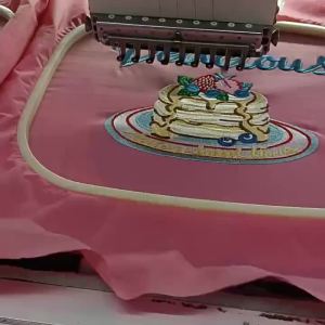 FE Japanese Style ball chain Macaron Embroidered Shopping Bag Niche Nylon Handbag Eco-friendly Bag New Cloth Bag