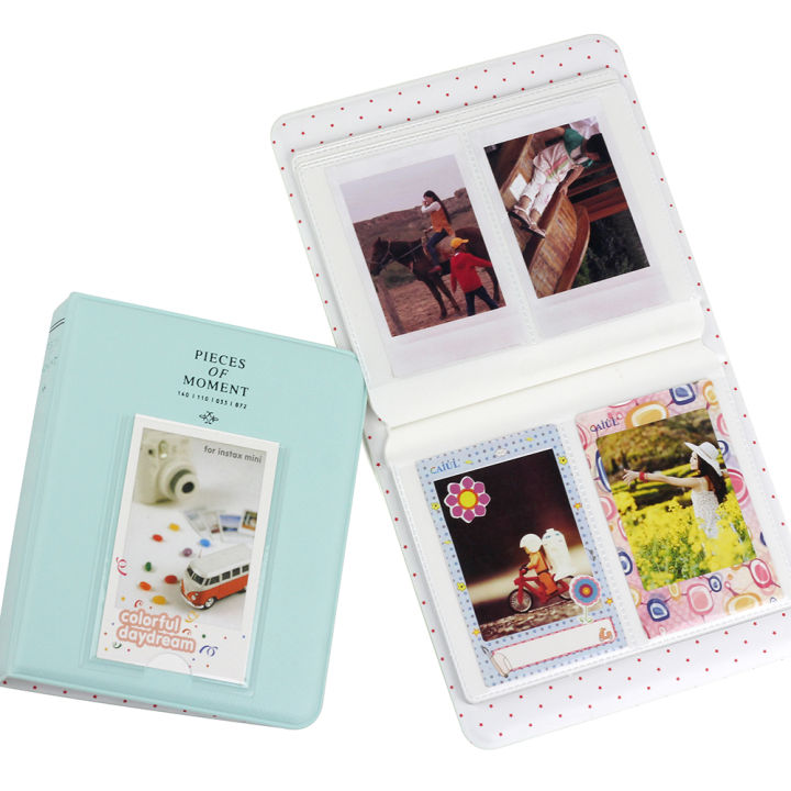 Polaroid Instax Photo Album mini 6x9 kích thước ảnh để phù hợp với 64 ảnh  6x9 bìa da đẹp cho Fujifilm Instax Mini Film Size