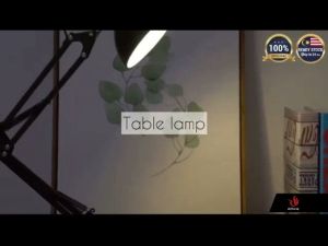 IKEA Style LED Table Lamp Metal Wire Reading Lamp Desk Lamp Long Arm Folding Bedroom Study Lamp Lampu Baca 宜家简约折叠护眼台灯