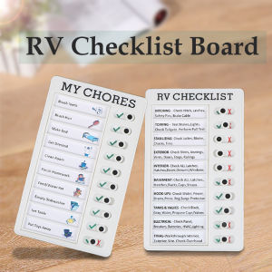 Reusable RV & Daily Planner Checklist: A Comprehensive Guide