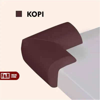 Busa Pelindung Sudut Meja Pengaman Laci Lemari Penahan Siku Furniture Rak Kursi Corner Protector