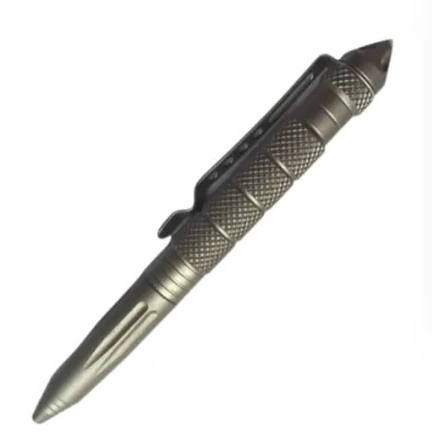 Multi-function Aluminum Outdoor Tactic Pen Safety Protection Glass Breaker Survival Tool