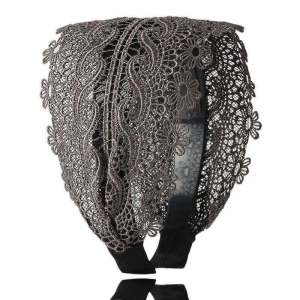 Deukio thanh lịch Băng Đô Ren cho phụ nữ thời trang Thiết kế hoa Phụ kiện tóc