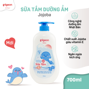 [MUA 2 CHAI TẶNG TẮM GỘI 700ML] Sữa Tắm Gội Pigeon Jojoba / Hoa Hướng Dương 700ml